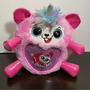 ZURU Rainbocorn Sweet Shake Gumball Plush talking stuffed pink unicorn Easter